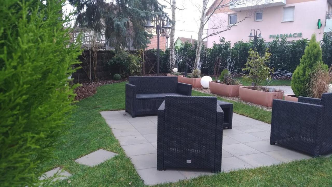 Sundhouse Gites Le P'Tit Paradis Du Ried מראה חיצוני תמונה
